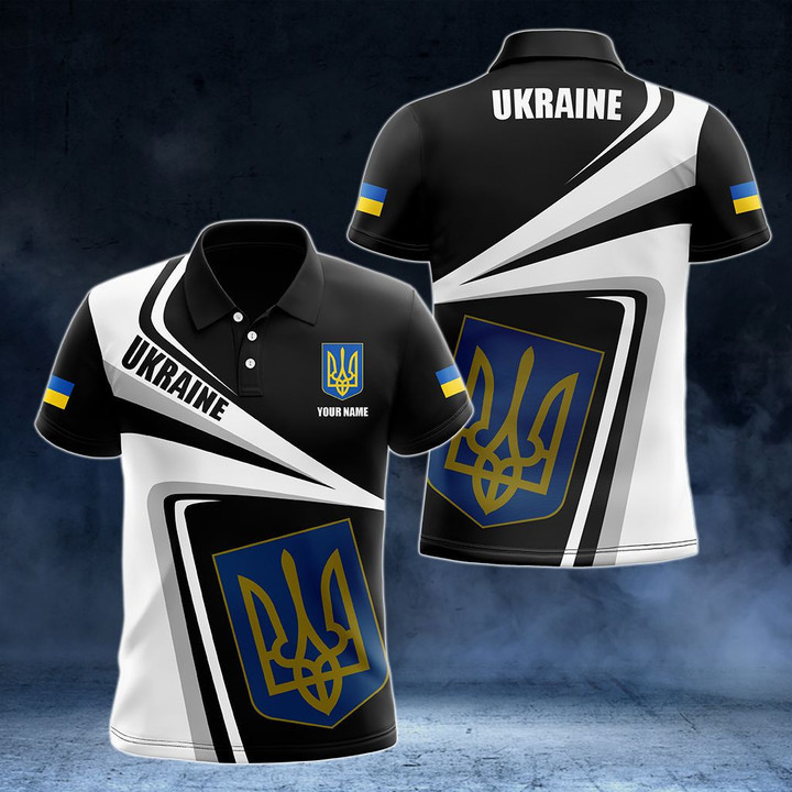AIO Pride - Customize Ukraine Proud - Style Unisex Adult Polo Shirt