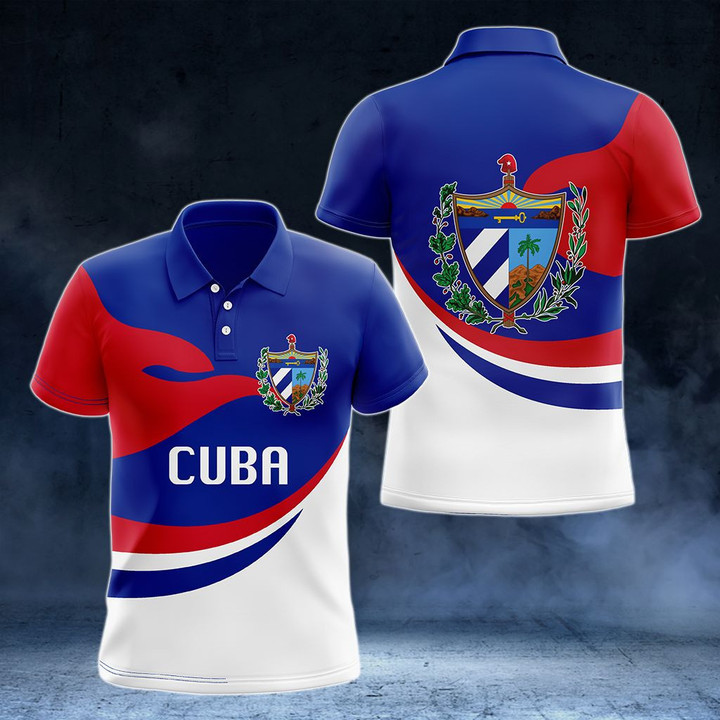 AIO Pride - Cuba Proud Version Unisex Adult Polo Shirt