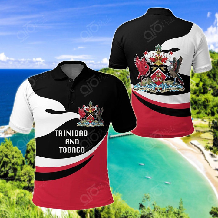 AIO Pride - NS Trinidad And Tobago Proud Version Unisex Adult Polo Shirt