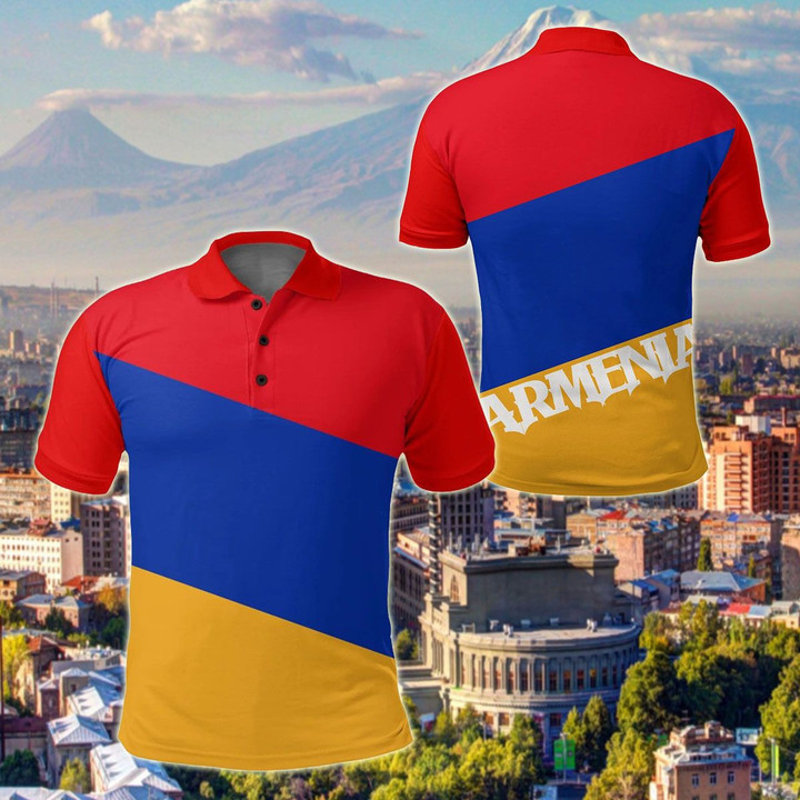 AIO Pride - Armenia Unisex Adult Polo Shirt