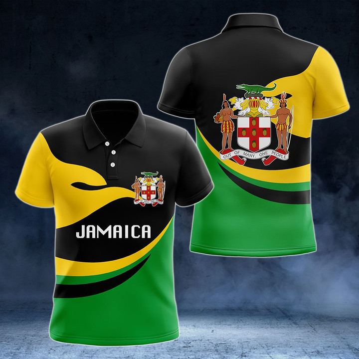 AIO Pride - Jamaica Proud Version Unisex Adult Polo Shirt