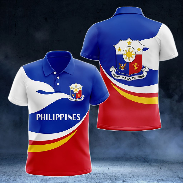 AIO Pride - Philippines Proud Version Unisex Adult Polo Shirt