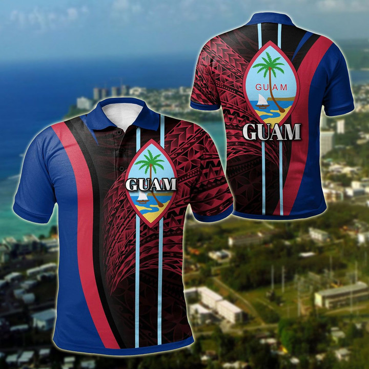 AIO Pride - Guam Special Style Unisex Adult Polo Shirt