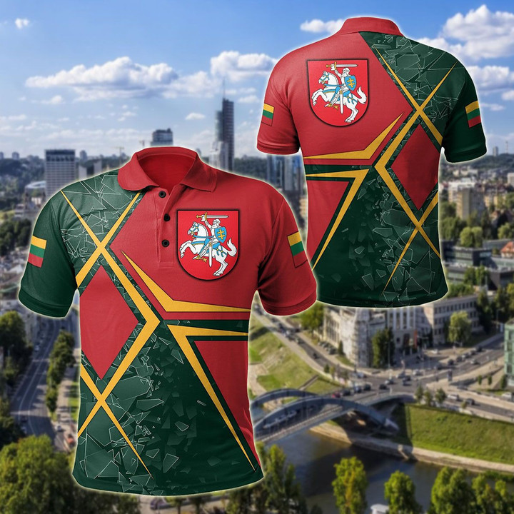 AIO Pride - Lithuania Legend Unisex Adult Polo Shirt