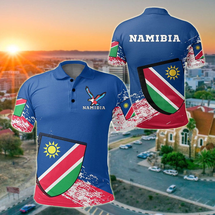 AIO Pride - Namibia Special Unisex Adult Polo Shirt