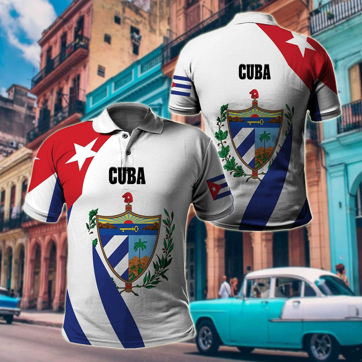 AIO Pride - Cuba New Release Unisex Adult Polo Shirt