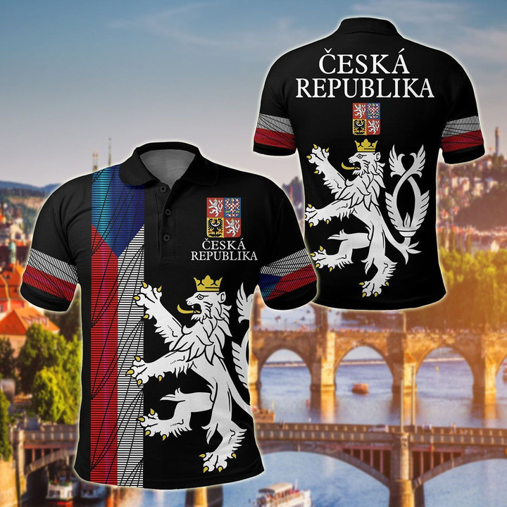 AIO Pride - Czech Republic - United Unisex Adult Polo Shirt