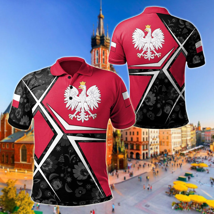 AIO Pride - Poland - Polish Legend Unisex Adult Polo Shirt