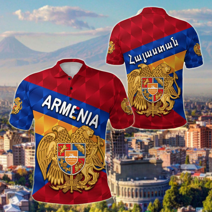 AIO Pride - Armenia Sporty Style Unisex Adult Polo Shirt