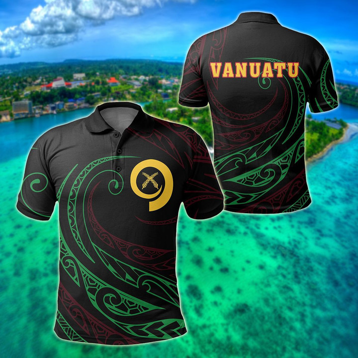 AIO Pride - Vanuatu Frida Style Unisex Adult Polo Shirt