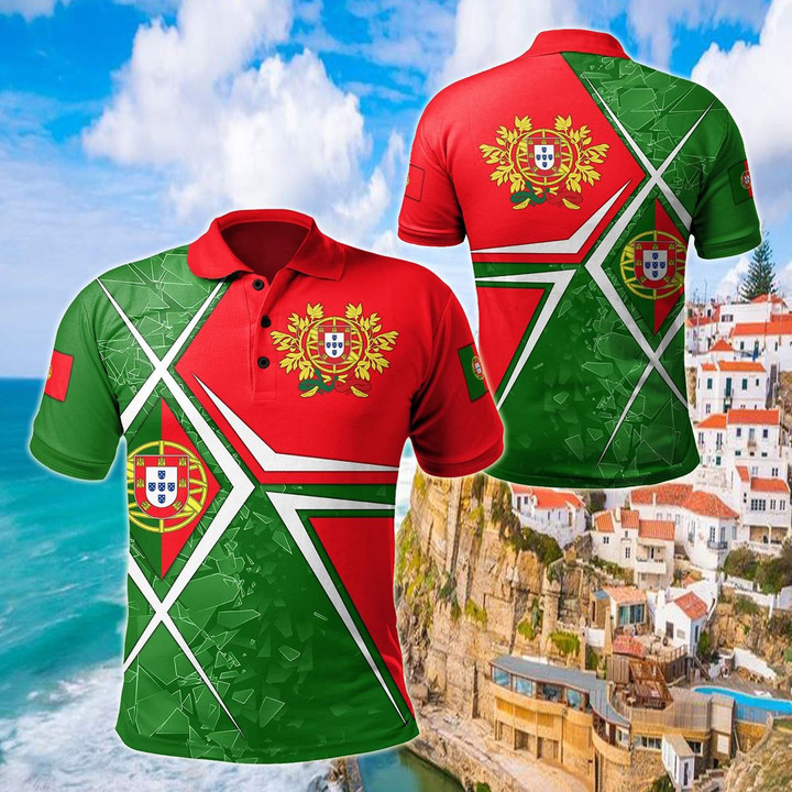 AIO Pride - Portugal Legend Unisex Adult Polo Shirt