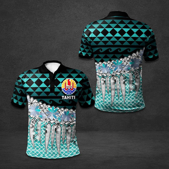 AIO Pride - Tahiti Coconut Leaves Unisex Adult Polo Shirt