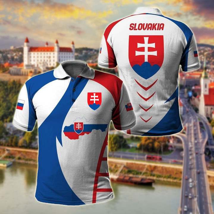 AIO Pride - Slovakia Apparel Unisex Adult Polo Shirt