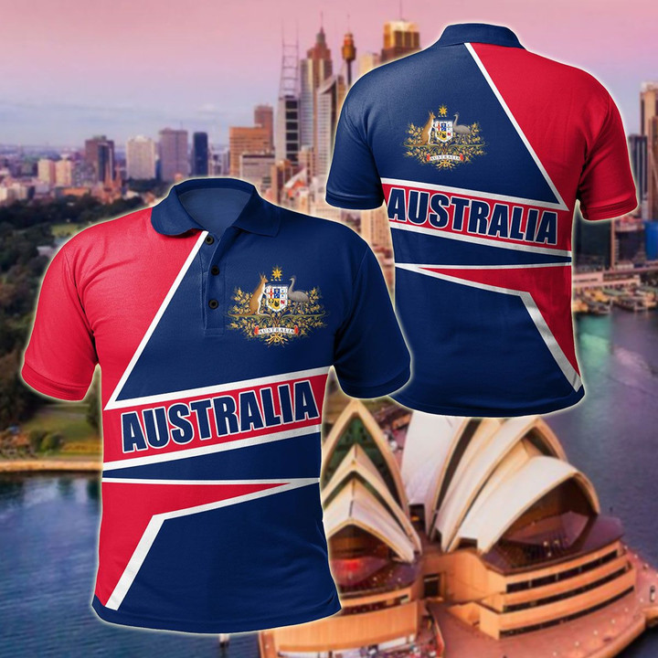 AIO Pride - Australian's Pride Unisex Adult Polo Shirt