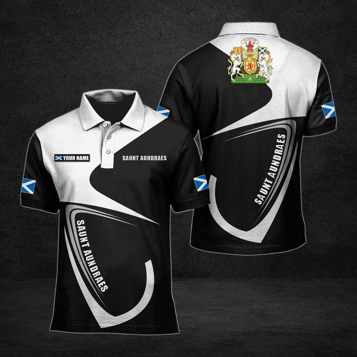 AIO Pride - Customize St Andrews Unisex Adult Polo Shirt