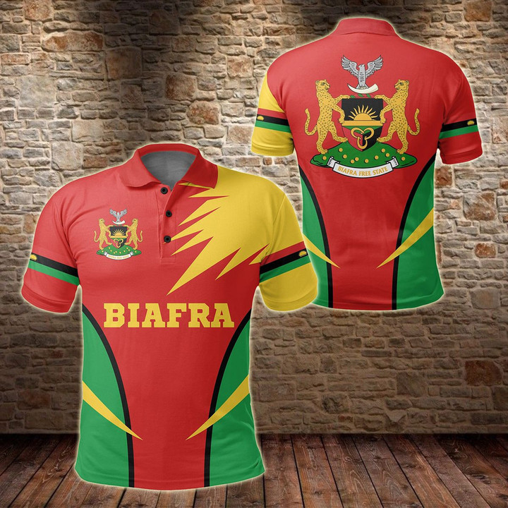 AIO Pride - Biafra Active Unisex Adult Polo Shirt