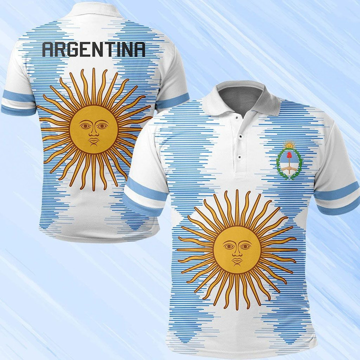 AIO Pride - Argentina New Release Unisex Adult Polo Shirt