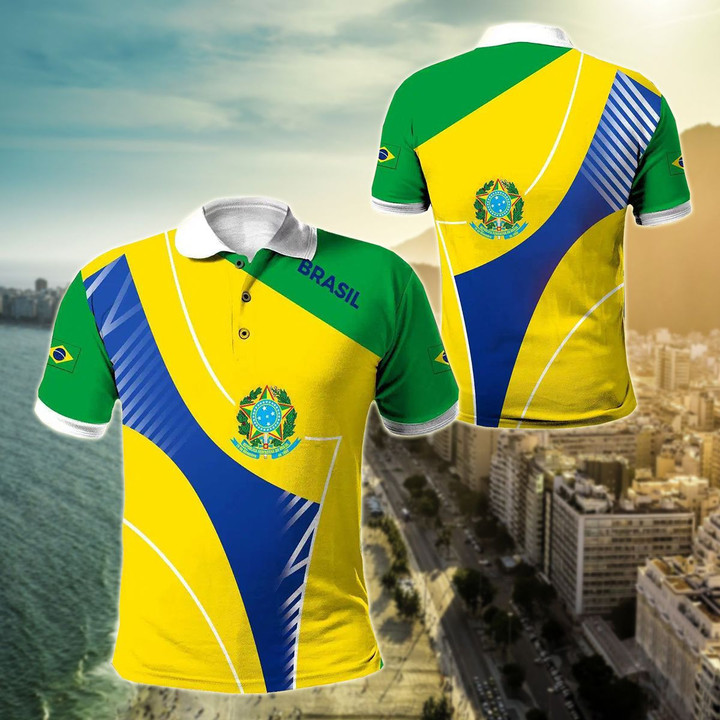 AIO Pride - Brasil New Unisex Adult Polo Shirt