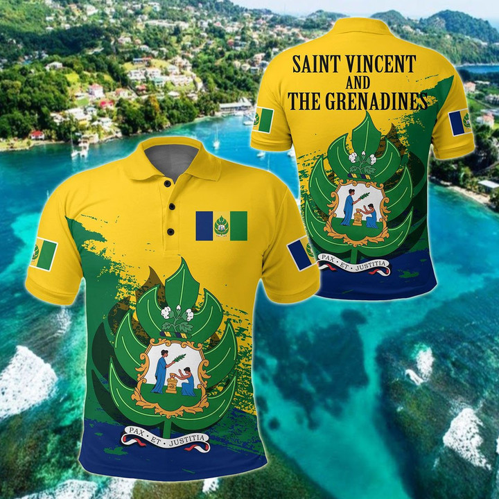 AIO Pride - Saint Vincent and the Grenadines 1985 Special Unisex Adult Polo Shirt