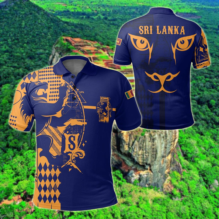 AIO Pride - Sri Lanka King Of Lion Unisex Adult Polo Shirt