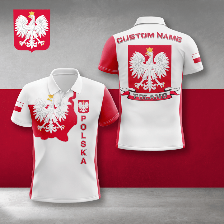 AIO Pride - Custom Name Republic of Poland Shirt
