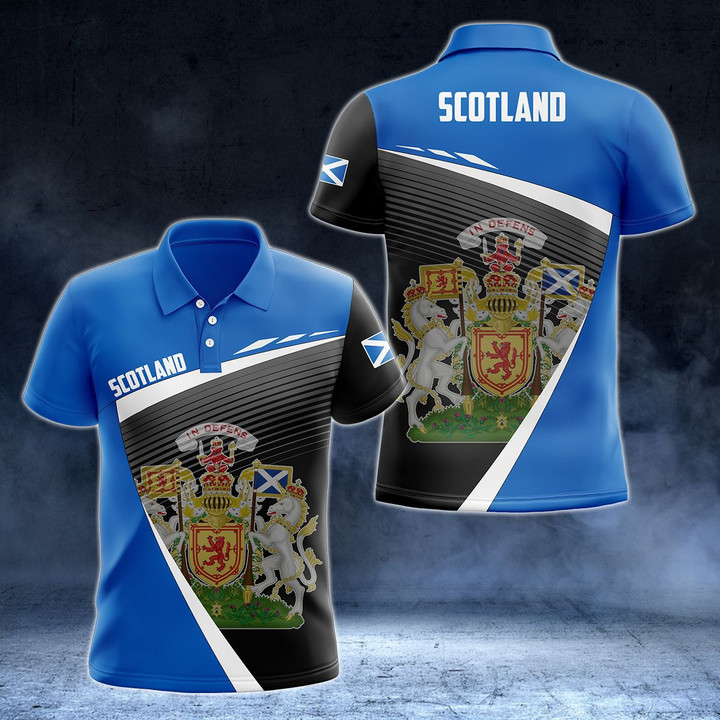 AIO Pride - Scotland Flag Special Unisex Adult Polo Shirt