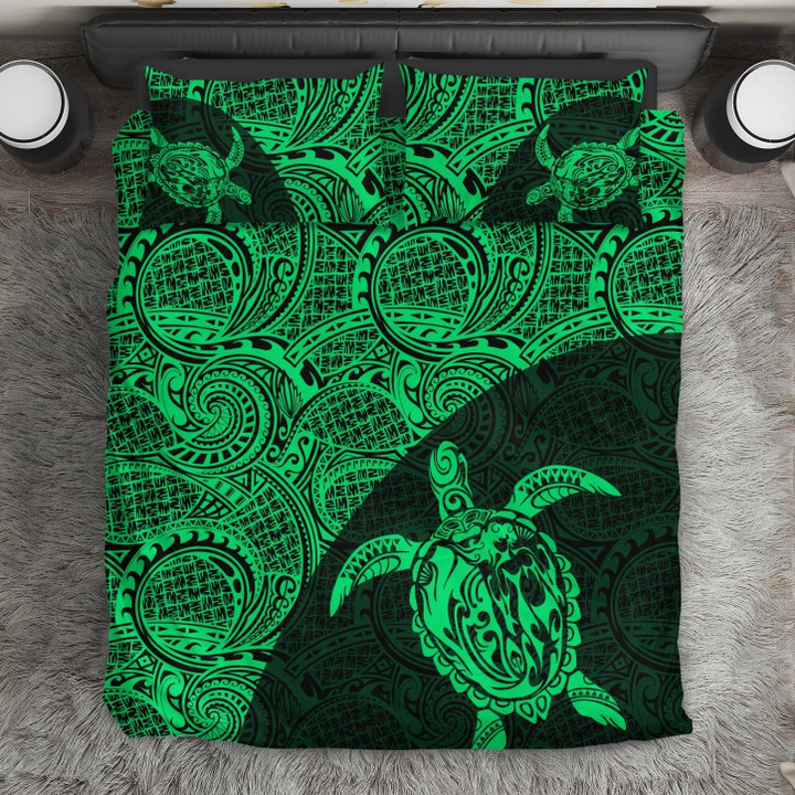 AIO Pride 3-Piece Duvet Cover Set Hawaii , Tribal Turtle Mermaid Duvet Cover And Pillow Case