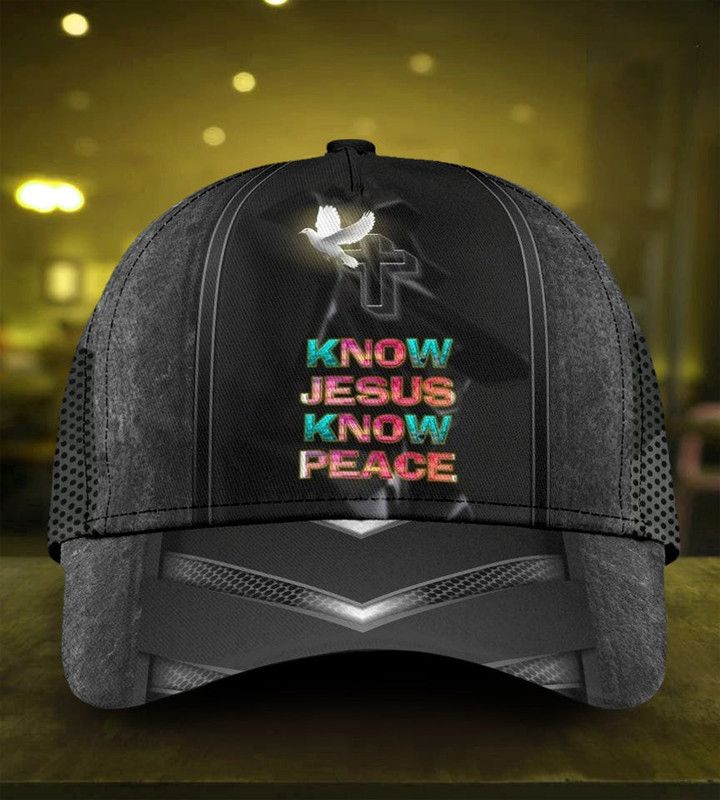 AIO Pride Know Jesus Know Peace Classic Cap