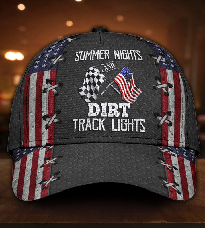 AIO Pride Summer Nights And Dirt Track Lights American Racing Classic Cap