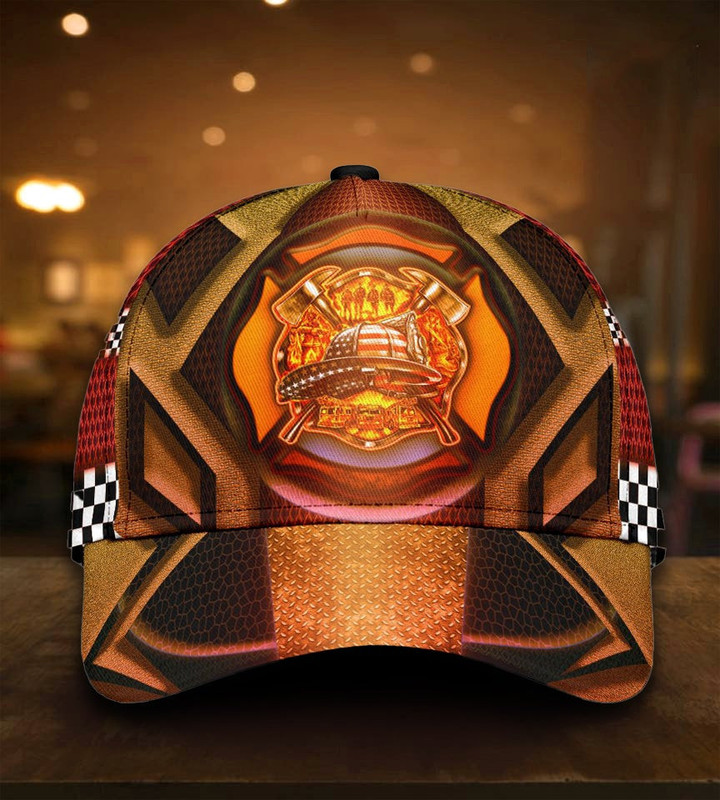 AIO Pride Back The Red Firefighter Classic Cap