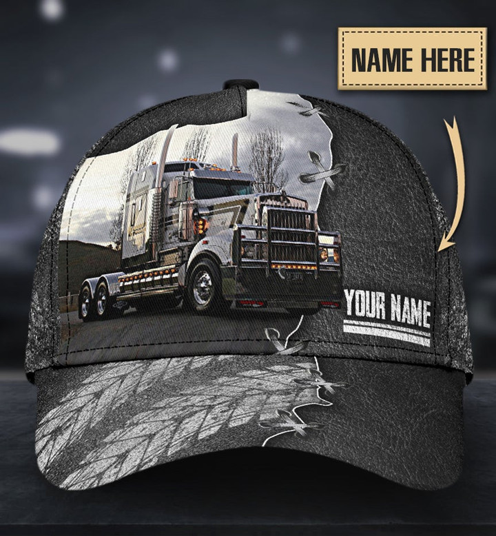 AIO Pride Custom Name Trucking Trucker Classic Cap