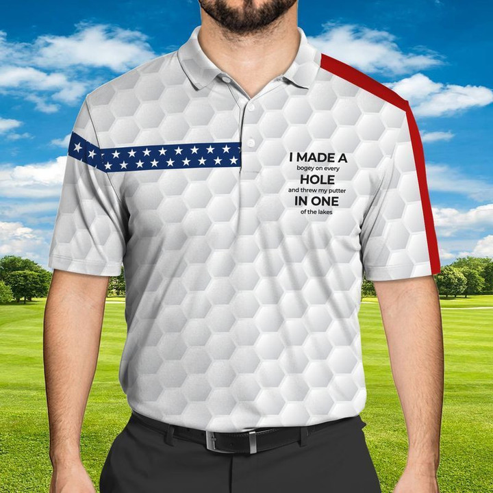 AIO Pride Golf Short Sleeve Polo Shirt