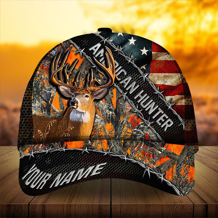 AIO Pride Premium Hedge Of Thorns Flag Deer Hunting Hats 3D Printed Multicolored Custom Name