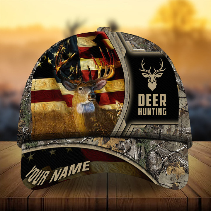 AIO Pride Premium Unique The Best Flag Deer Hunting Hats 3D Printed Multicolored Custom Name