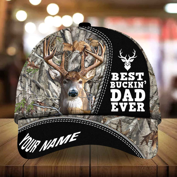 AIO Pride Epic Diseone Art Deer Hunting Hat &Cap Custom Name Multicolores 3D