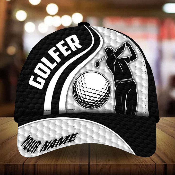 AIO Pride Premium Golf Man And Golf, Cool Golf 3D Hats Multicolor Custom Name