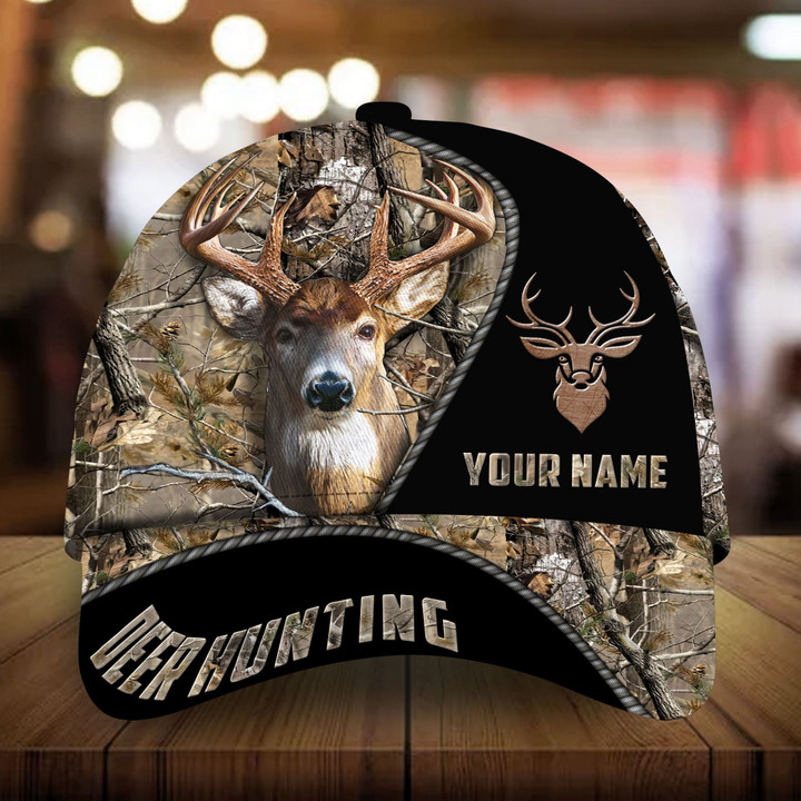 AIO Pride Premium Unique Deer Hunting Hats 3D Multicolor 3D Brown Custom Name