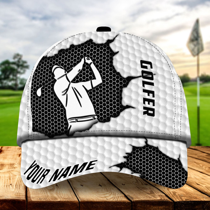 AIO Pride The Coolest Golf Swing, Golf Hats For Golf Lovers Multicolor Custom Name