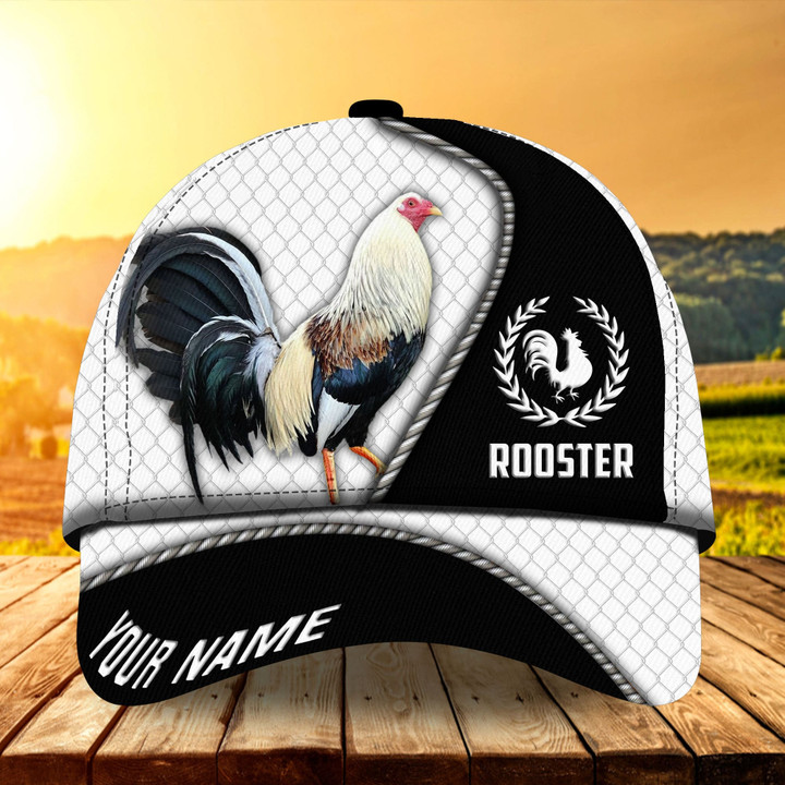 AIO Pride Premium Cool Rooster Hats For Rooster Lovers Multicolor Custom Name