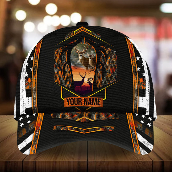 AIO Pride The Best Hunting Cap 3D Polyester Multicolor Custom Name