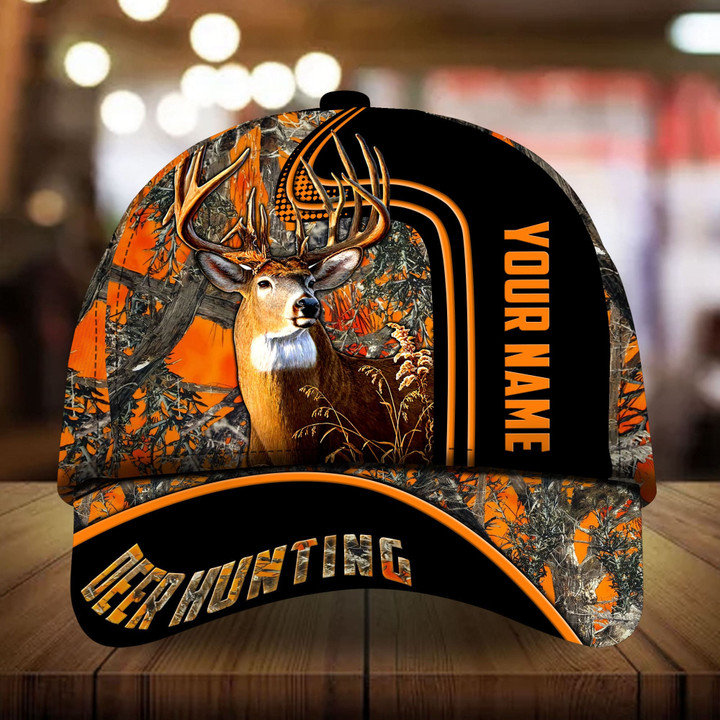 AIO Pride Premium Cool Deer Hunting, Hunting Hats For Lovers Multicolor Custom Name