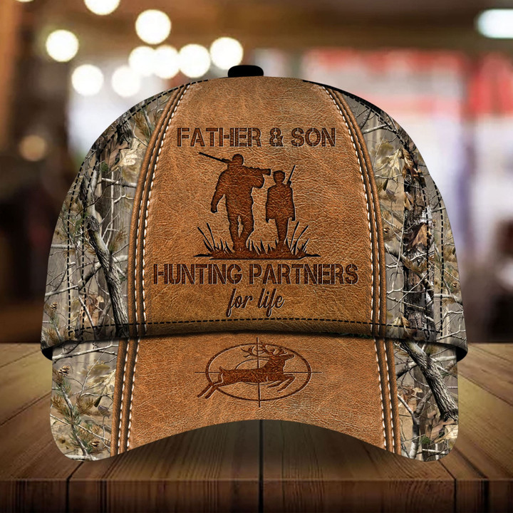 AIO Pride Loralle Father And Son Hunting Partners For Life - Hunting Hats 3D Colorful
