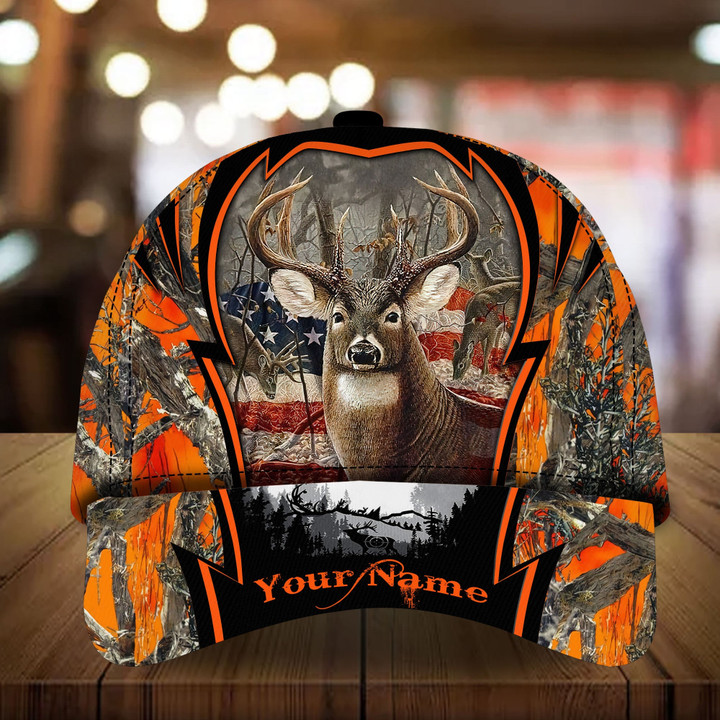 AIO Pride Premium New Concept Deer Hunting Cap Technicolor Custom Name