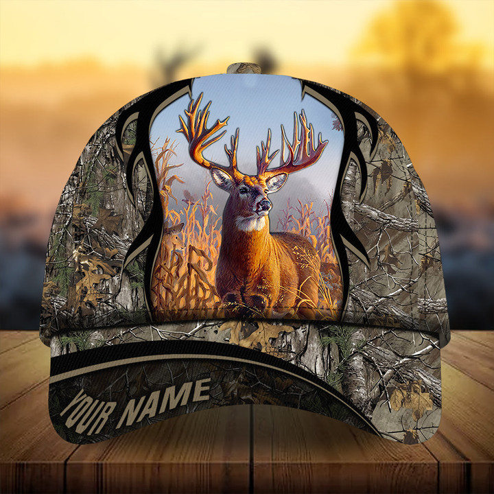 AIO Pride Premium Unique Deer Antlers Hunting Hats 3D Printed Multicolored Custom Name
