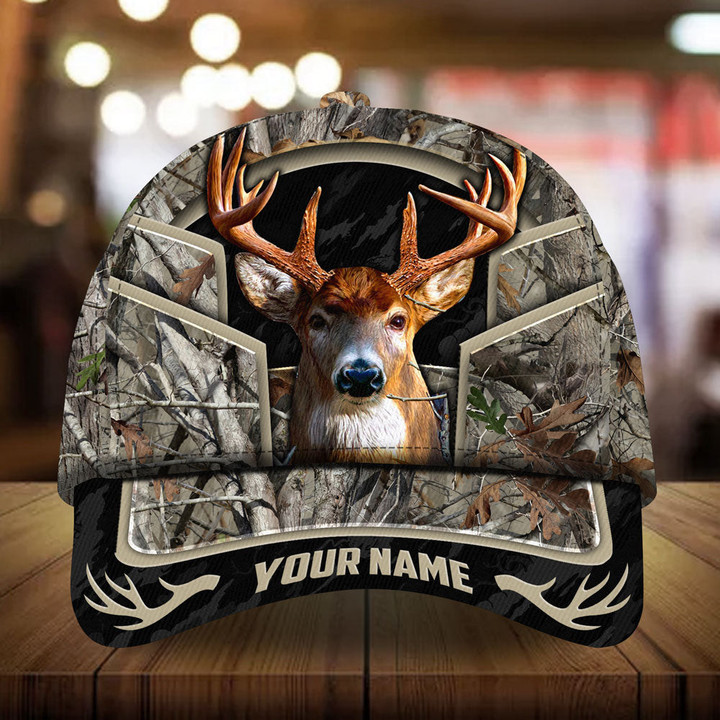 AIO Pride Epic Vririth Design Deer Hunting Hat &Cap Custom Name Multicolores 3D