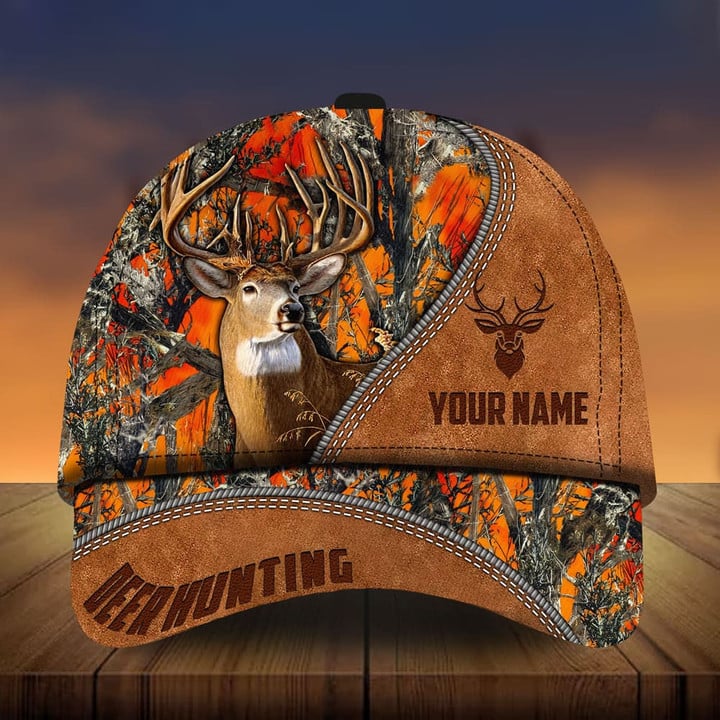 AIO Pride Loralle Leather Deer Hunting Hats 3D Multicolor Custom Name