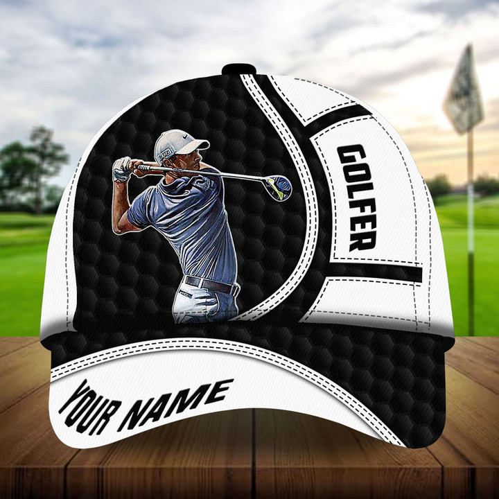 AIO Pride Premium Art Cool Golfer, Golf Hats For Golf Lovers Multicolor Custom Name