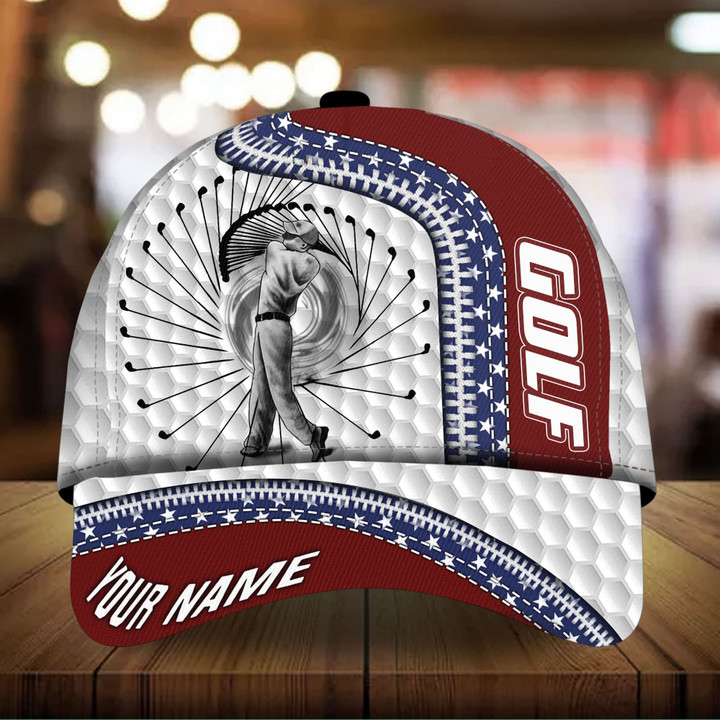 AIO Pride Premium Unique Art Golf 3D Hats For Lovers Multicolored Custom Name