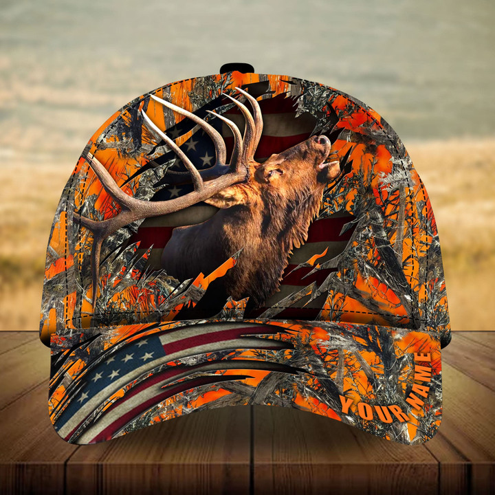AIO Pride Loralle Elk Hunting Hats 3D Multicolor Custom Name