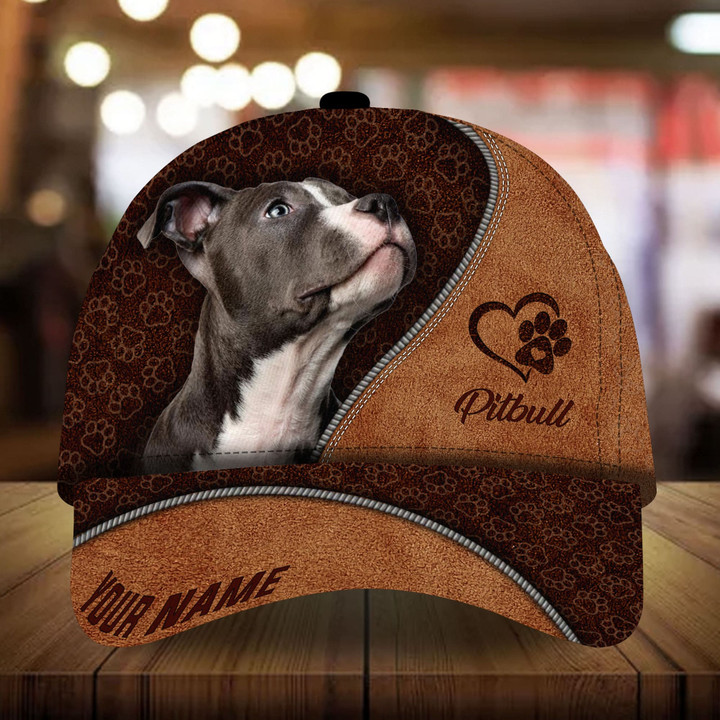 AIO Pride Epic Leather Dog Hats & Caps 3D Custom Name